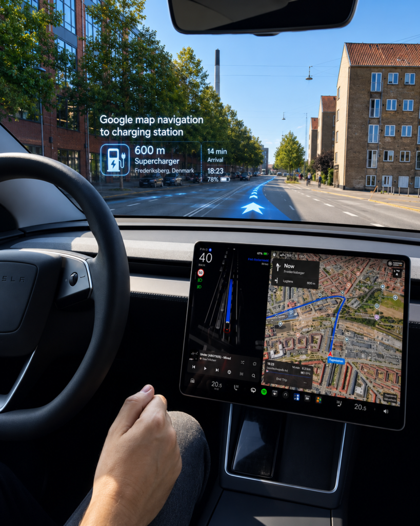 Tesla Adds Forecasted Supercharger Availability to Google Maps